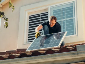 Installing rooftop solar panels—a sustainable home upgrade with lasting ROI.